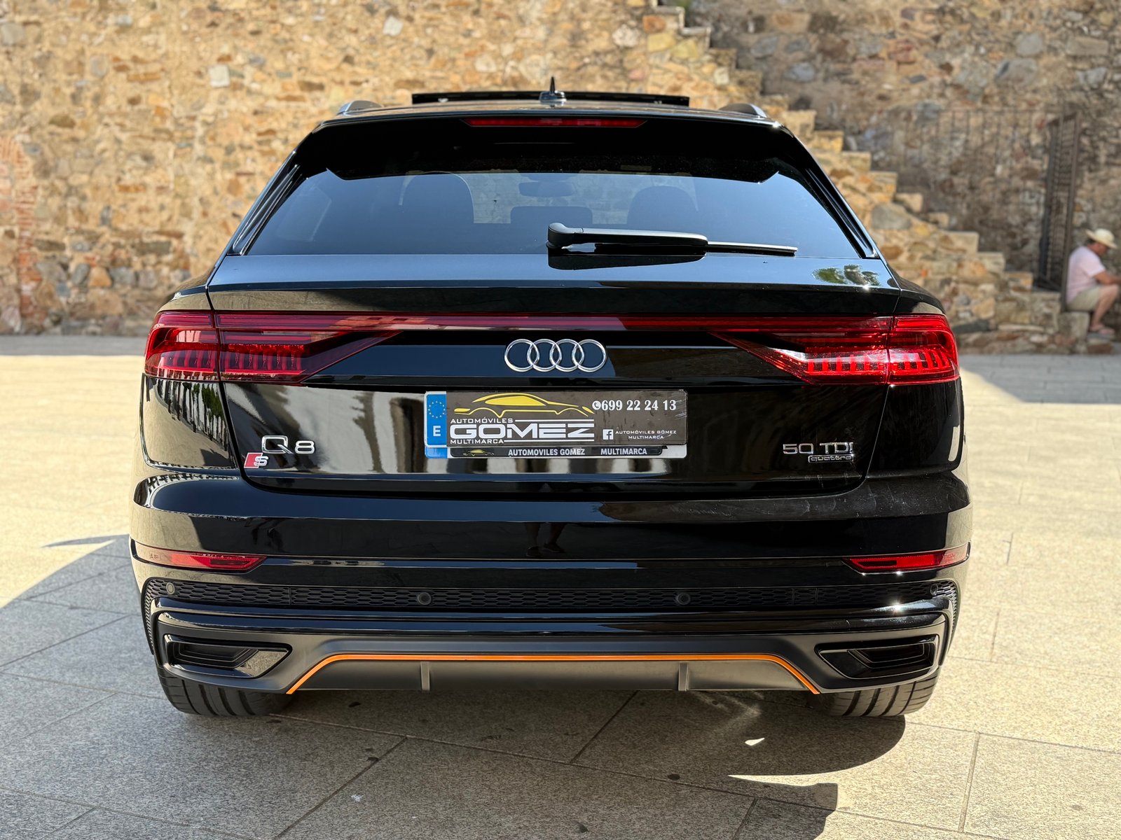 AUDI Q8 50 TDI BLACK LINE QUATTRO TECHO 