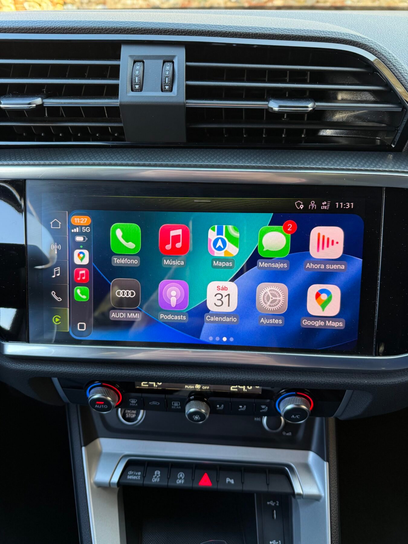 AUDI Q3 Sportback 2.0 TDI BLACK LINE S TRONIC 