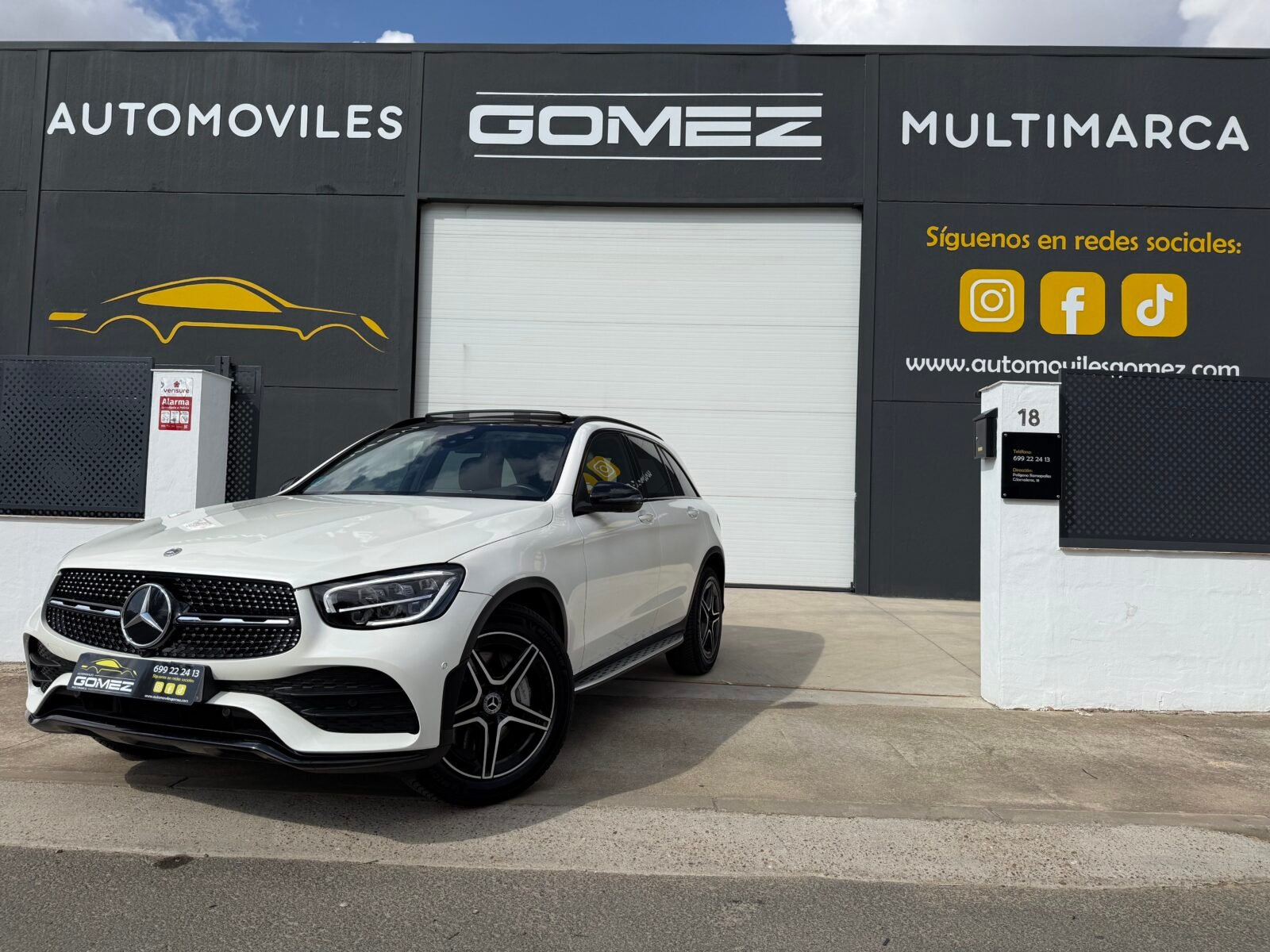 MERCEDES-BENZ Clase GLC 300 d 4MATIC AMG TECHO 