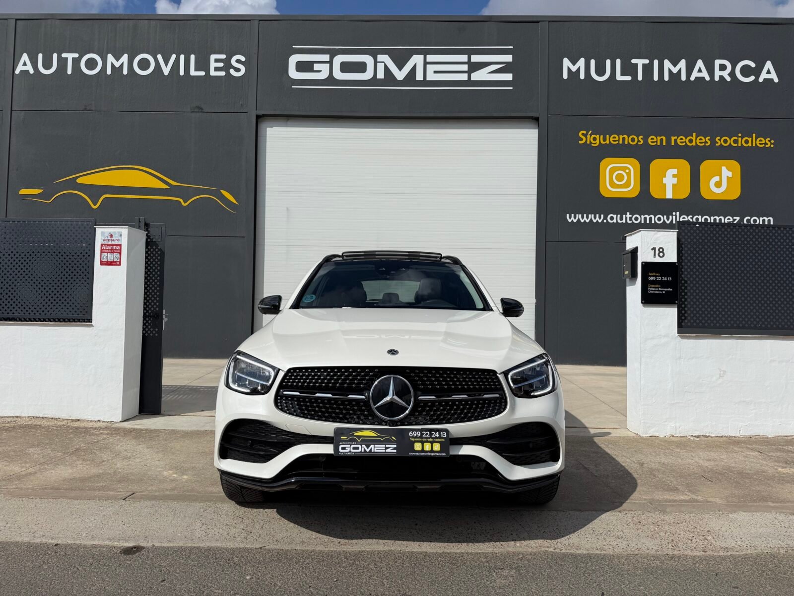MERCEDES-BENZ Clase GLC 300 d 4MATIC AMG TECHO 