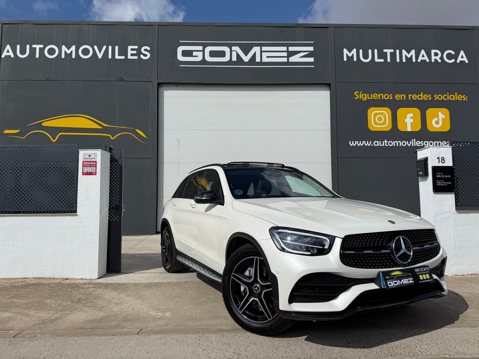 MERCEDES-BENZ Clase GLC 300 d 4MATIC AMG TECHO 